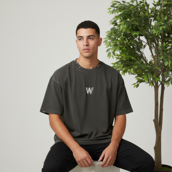 Steel Ring Oversized T-Shirt